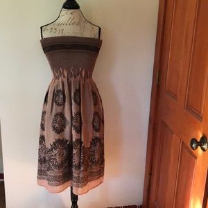 Fit & Flare Strapless Dress Size S/M